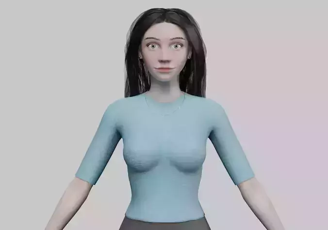 beautiful cute woman V30172 