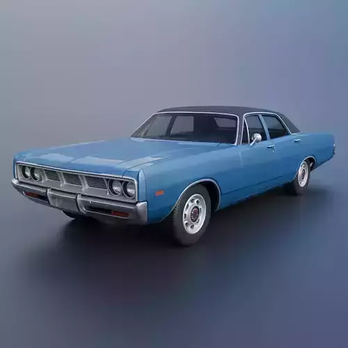 Dodge Polara Sedan 1969 3D print model