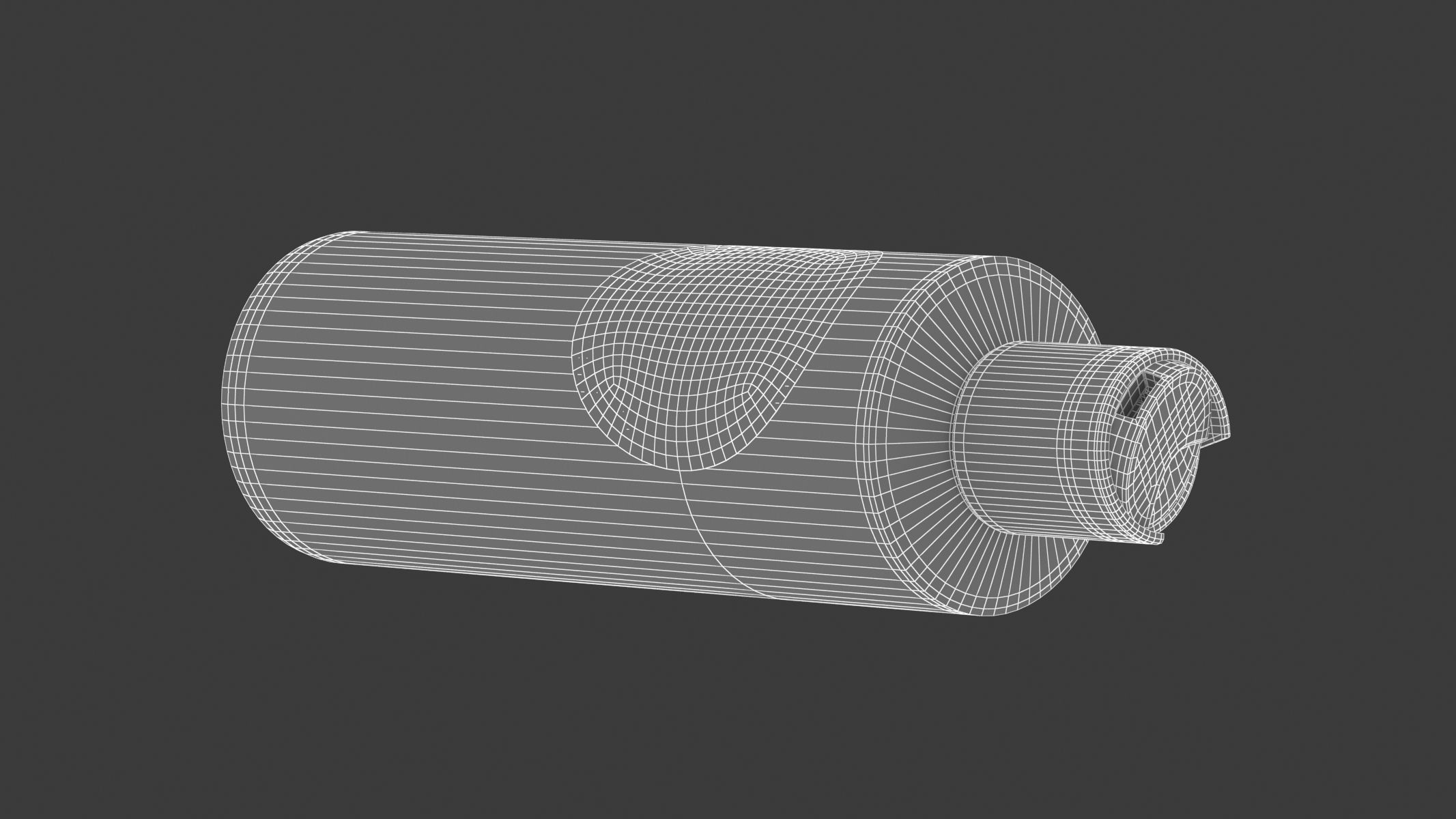 Bottle Generic 010 3D model_8