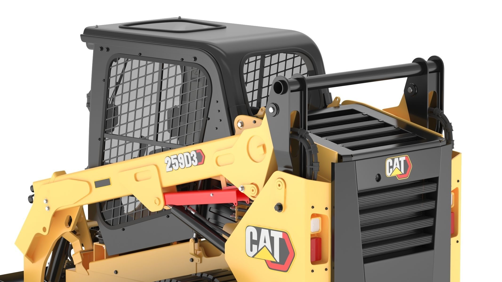 CAT Compact Track Loaders 259D3 3D model_18