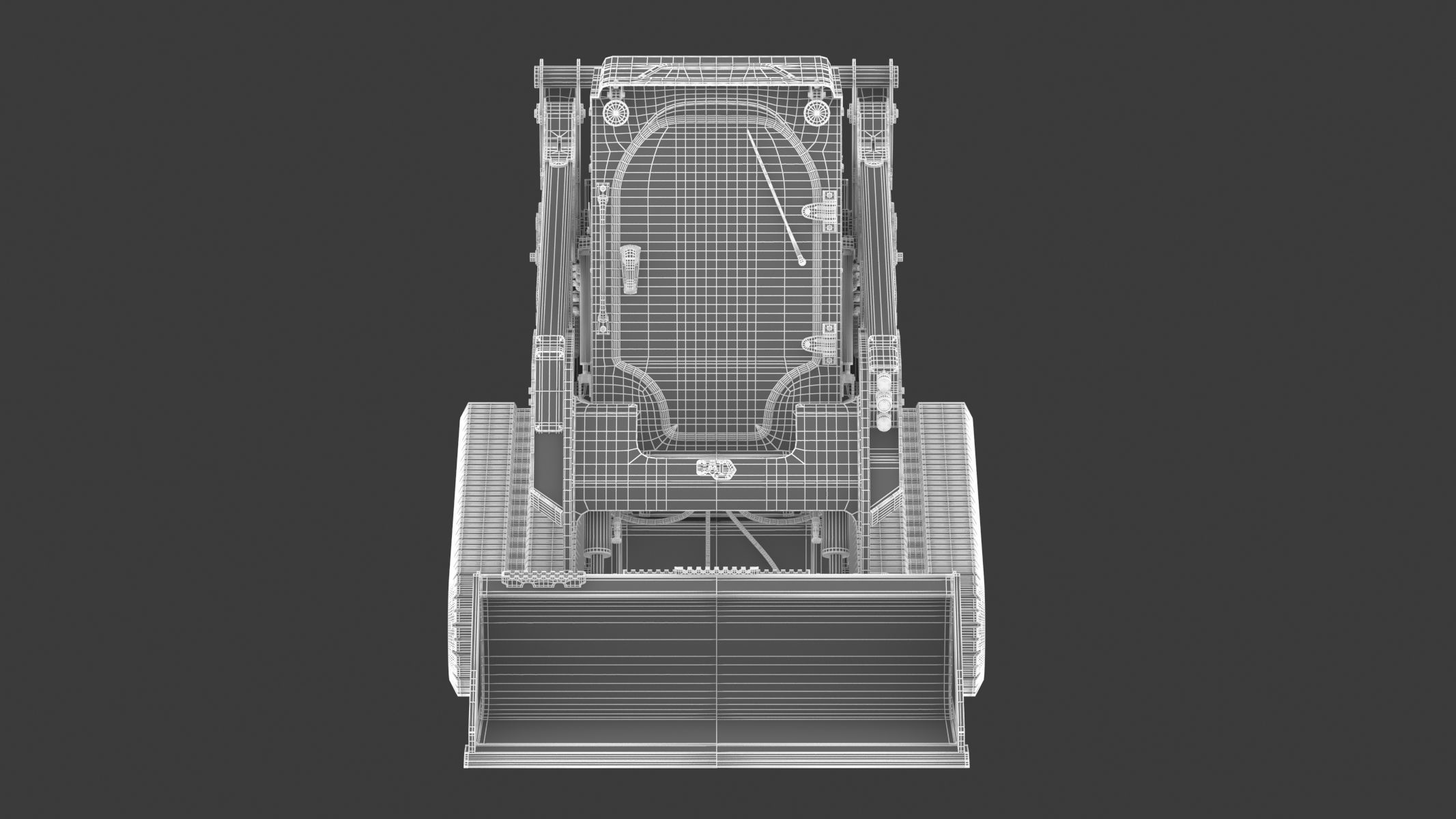 CAT Compact Track Loaders 259D3 3D model_25