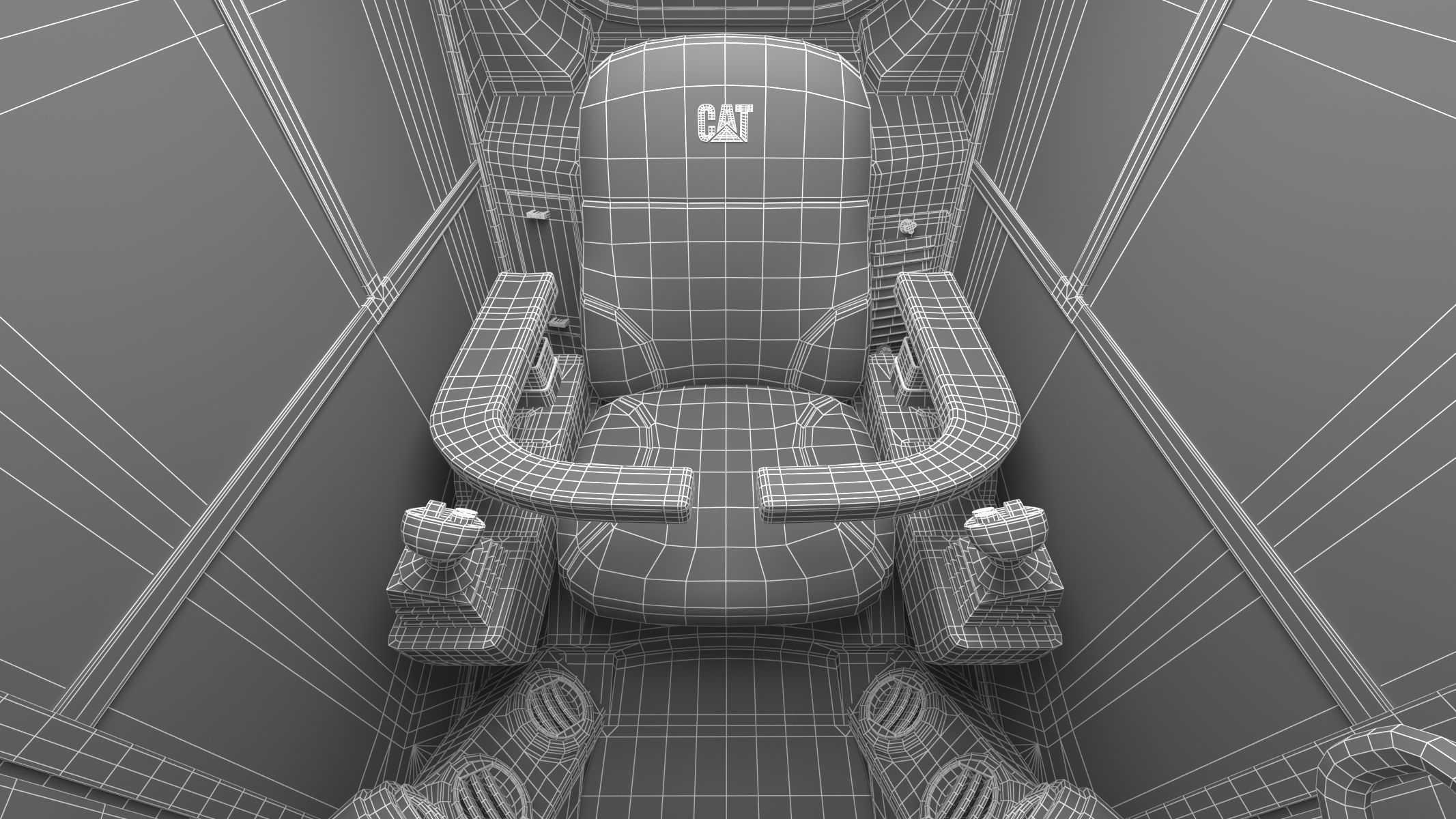 CAT Compact Track Loaders 259D3 3D model_43