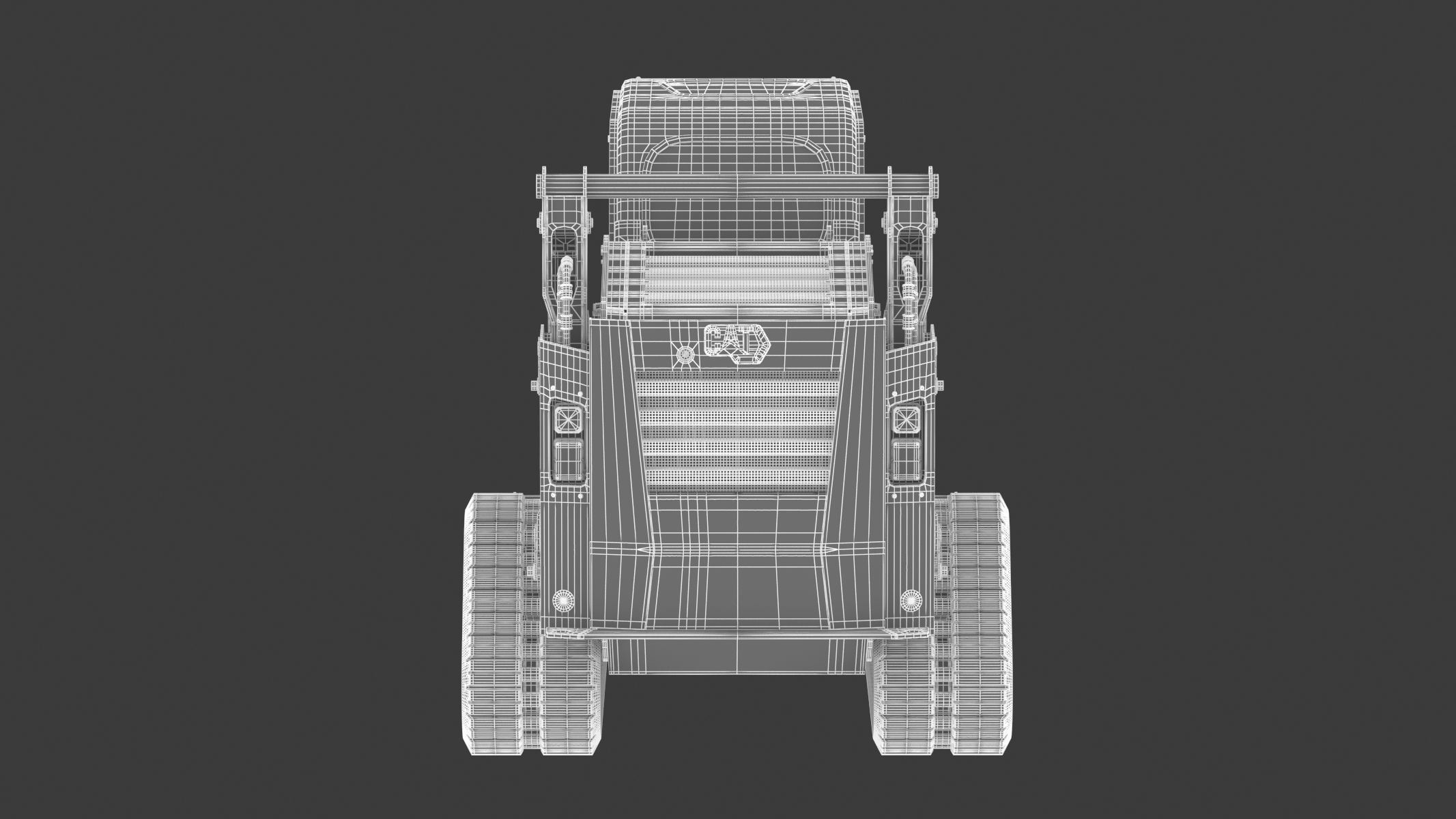 CAT Compact Track Loaders 259D3 3D model_29