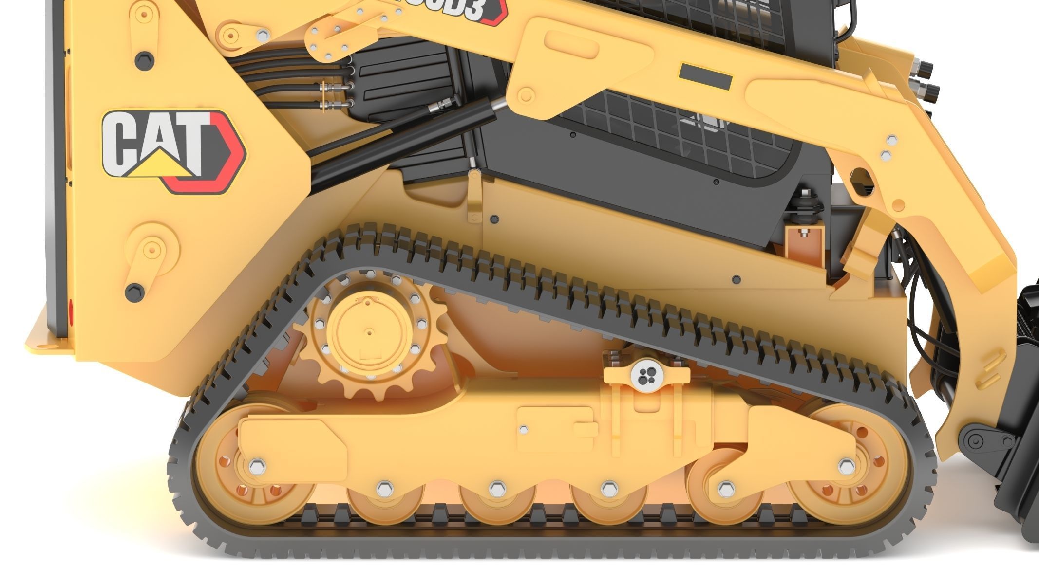 CAT Compact Track Loaders 259D3 3D model_15