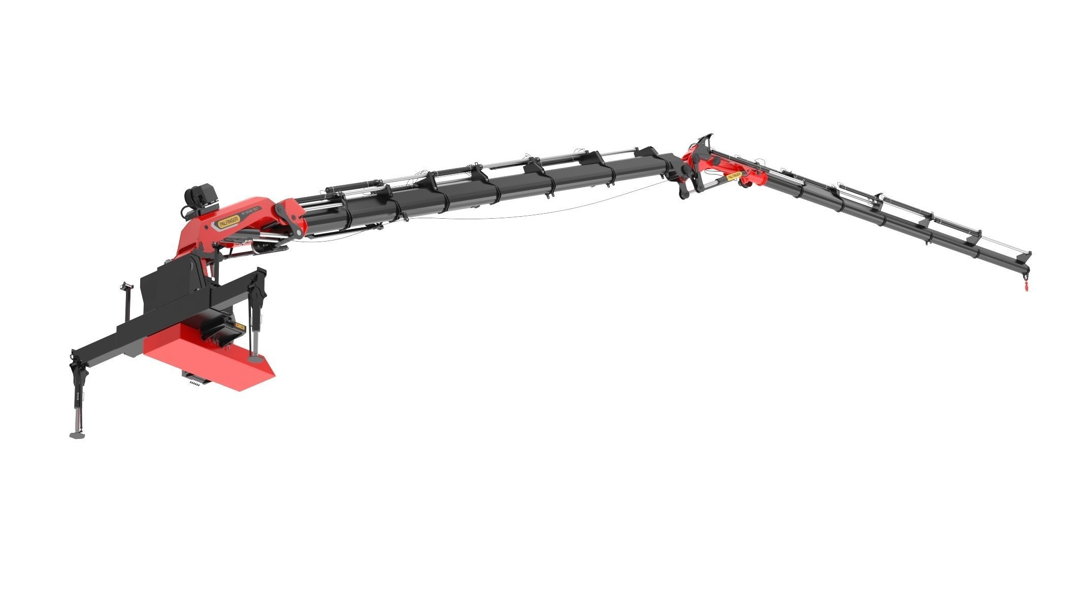 Palfinger Pk 135002 Tec7 Crane 3D model_9