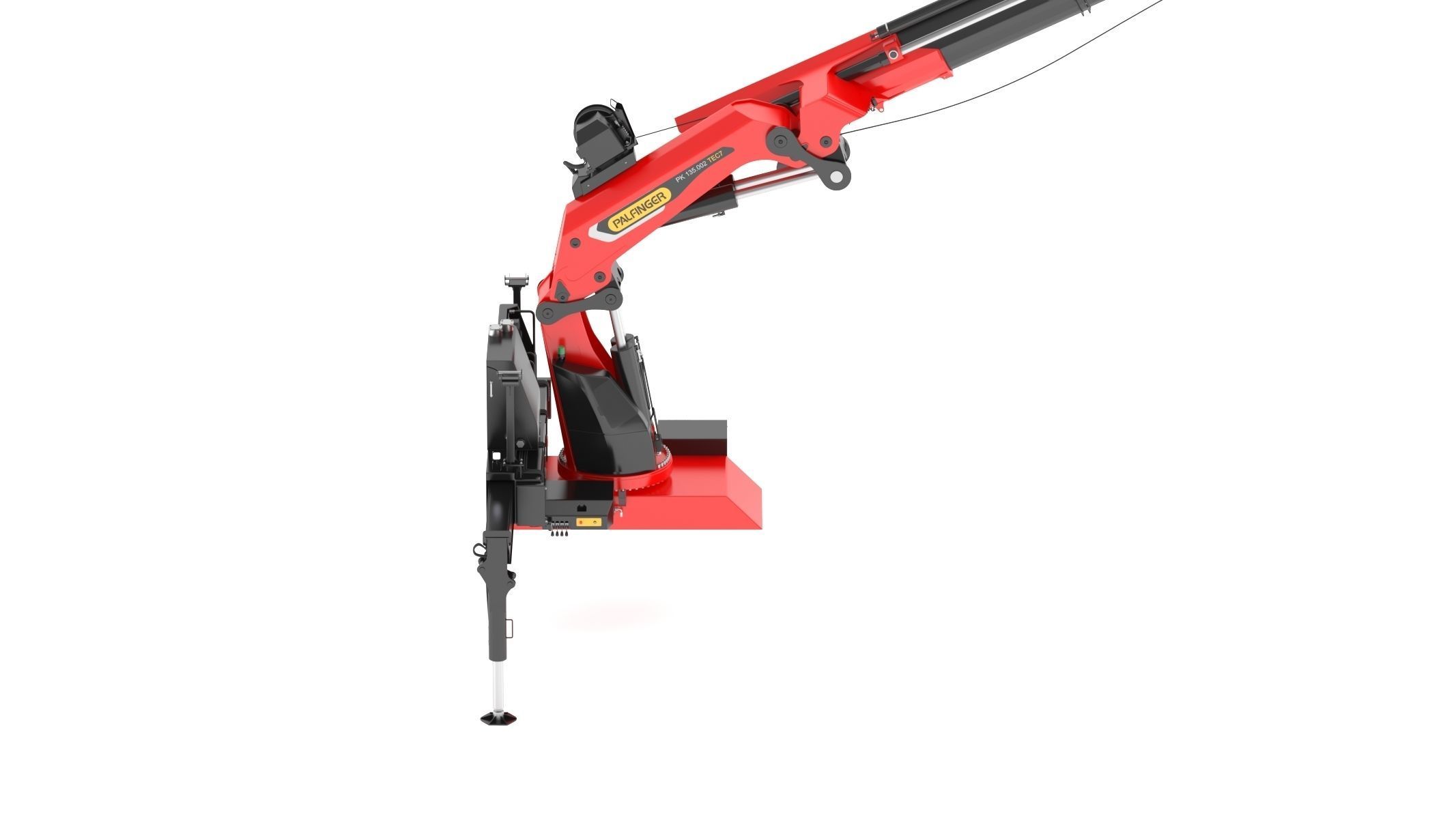 Palfinger Pk 135002 Tec7 Crane 3D model_10
