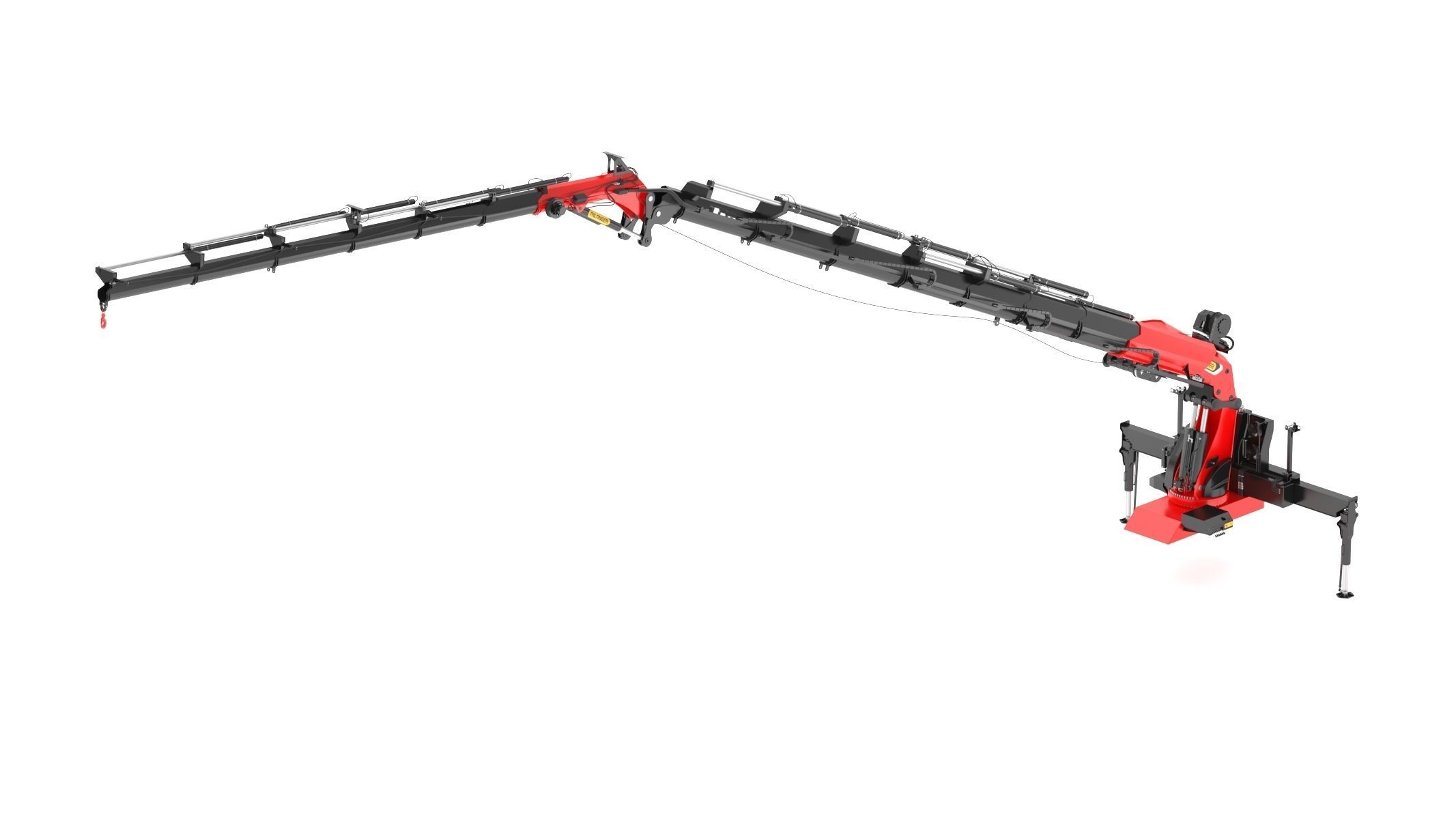 Palfinger Pk 135002 Tec7 Crane 3D model_5