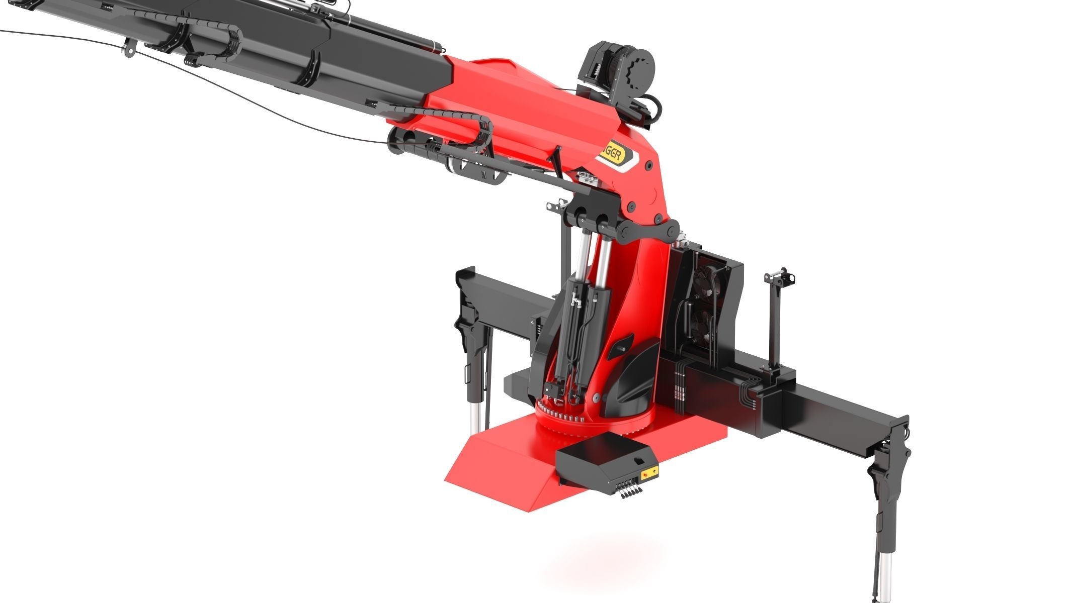 Palfinger Pk 135002 Tec7 Crane 3D model_15
