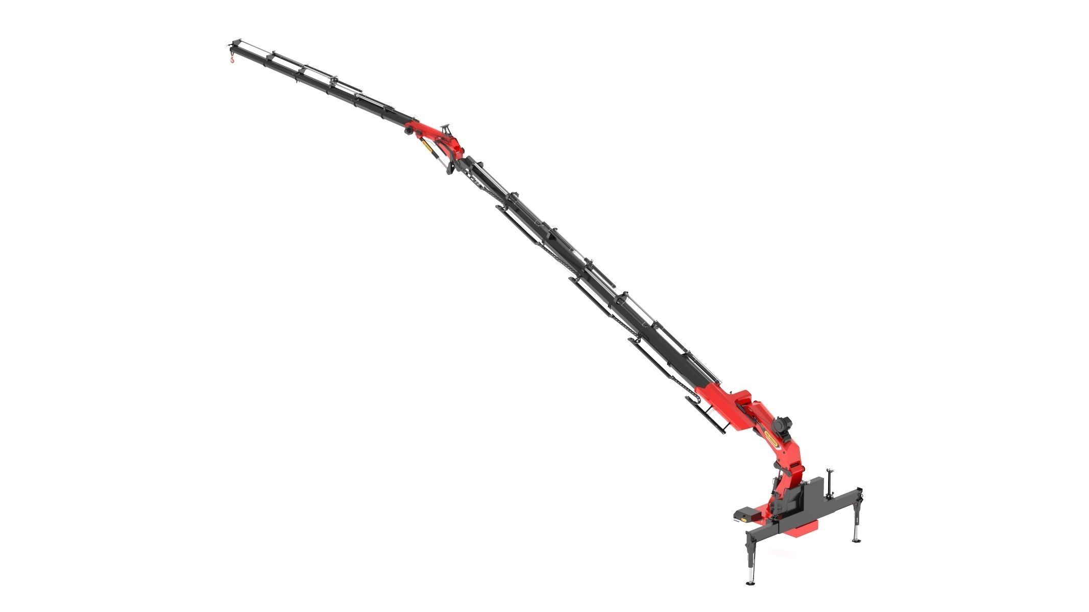 Palfinger Pk 135002 Tec7 Crane 3D model_3