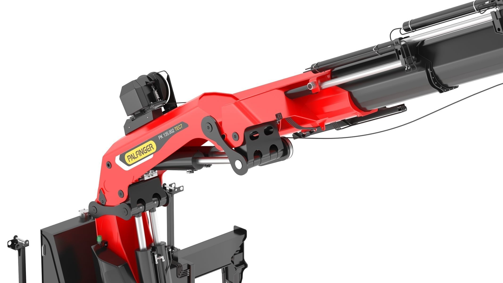 Palfinger Pk 135002 Tec7 Crane 3D model_17