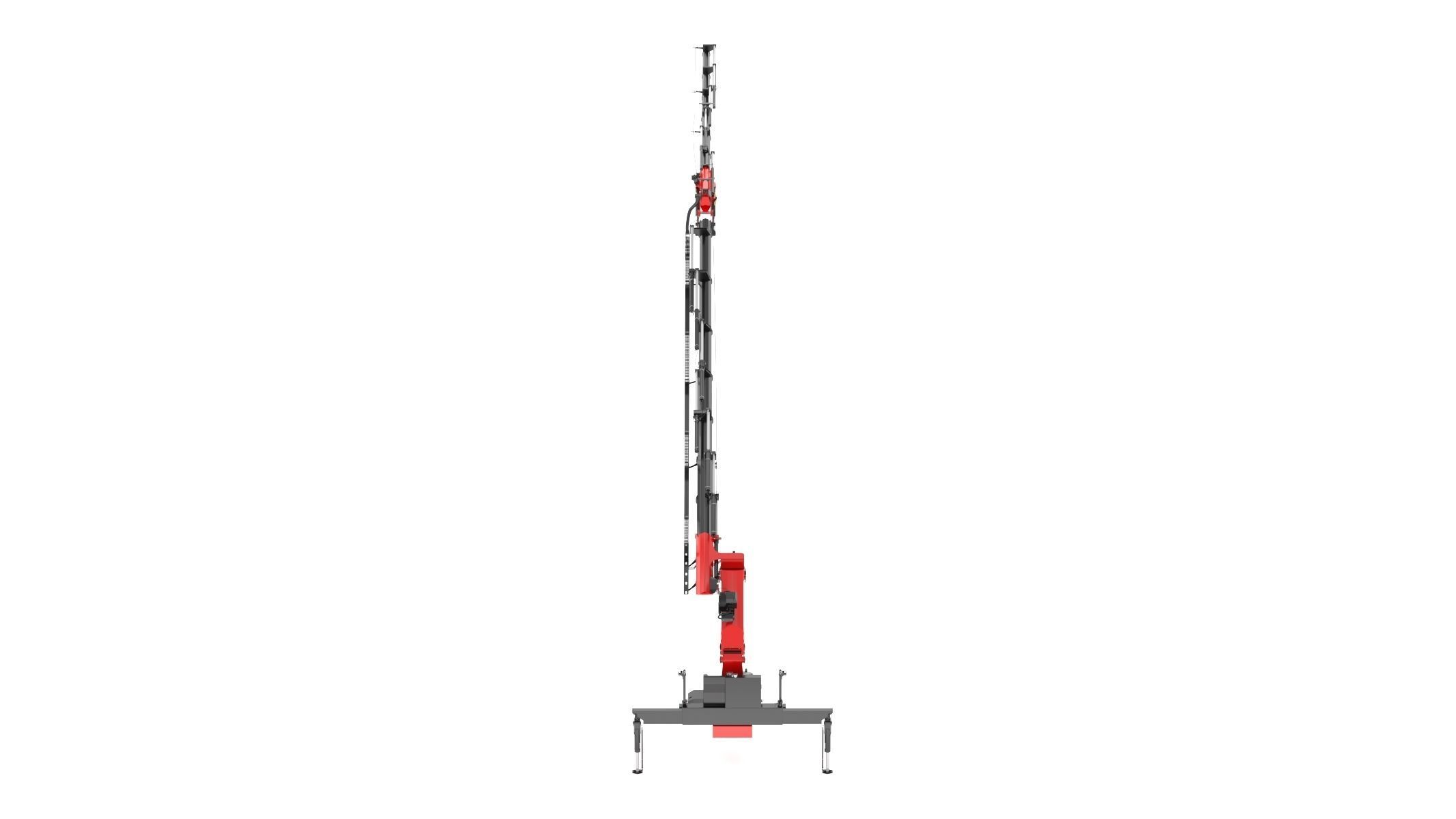 Palfinger Pk 135002 Tec7 Crane 3D model_2