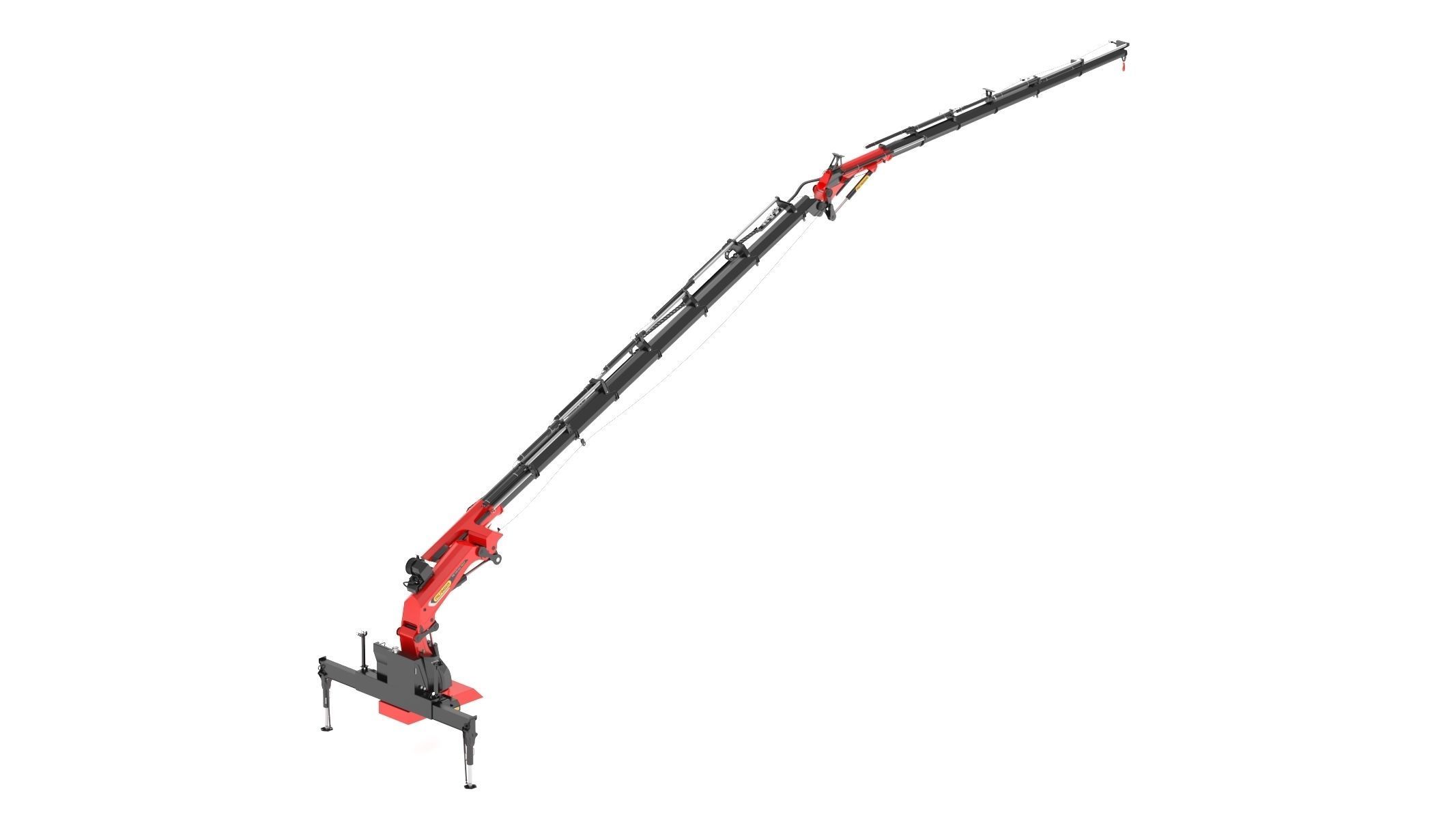 Palfinger Pk 135002 Tec7 Crane 3D model_1