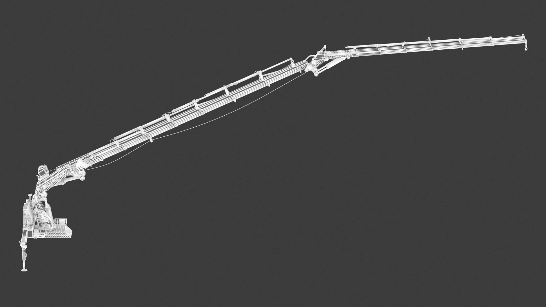 Palfinger Pk 135002 Tec7 Crane 3D model_20