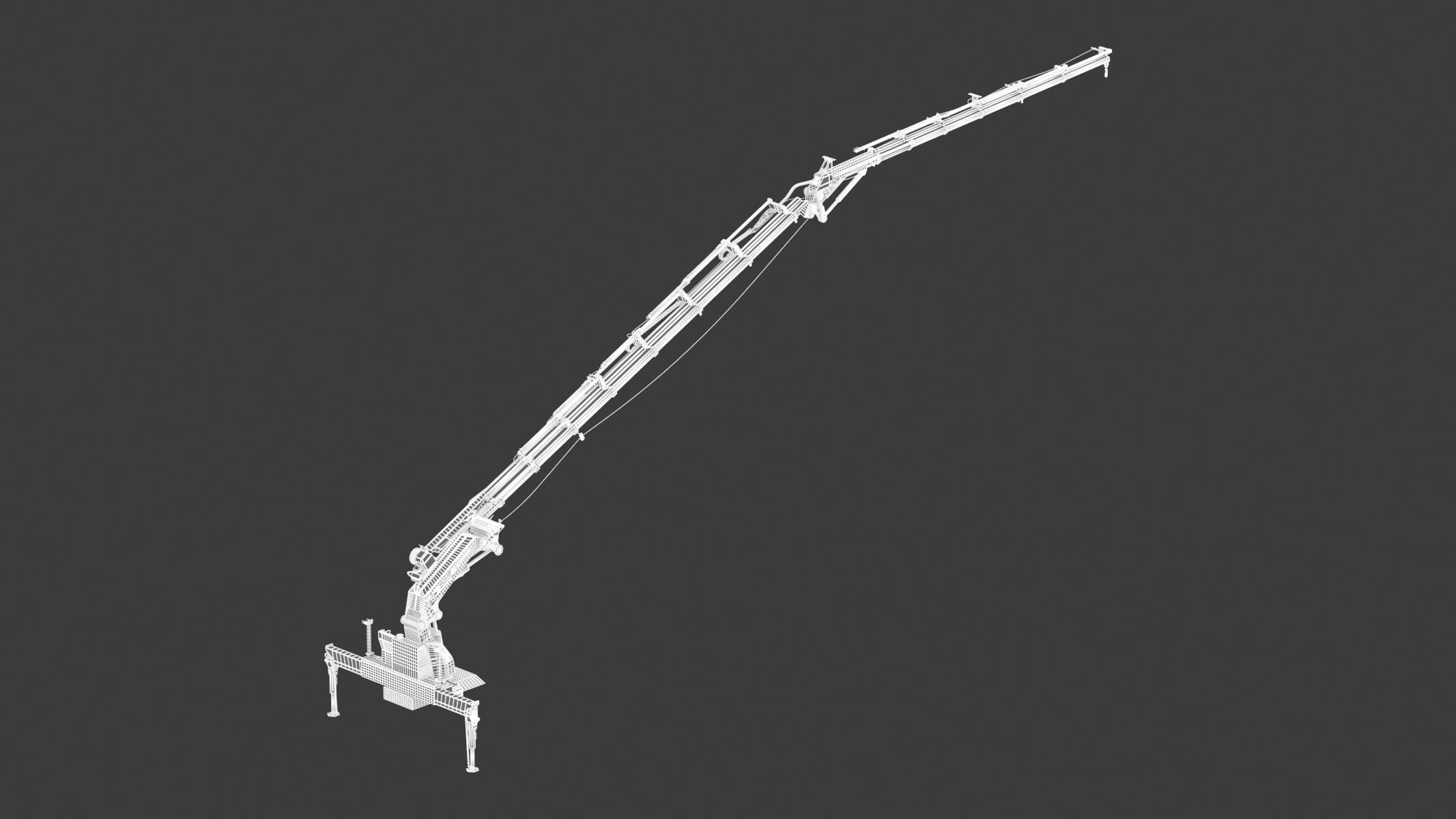 Palfinger Pk 135002 Tec7 Crane 3D model_21