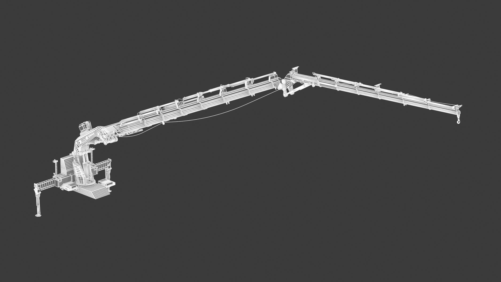 Palfinger Pk 135002 Tec7 Crane 3D model_27