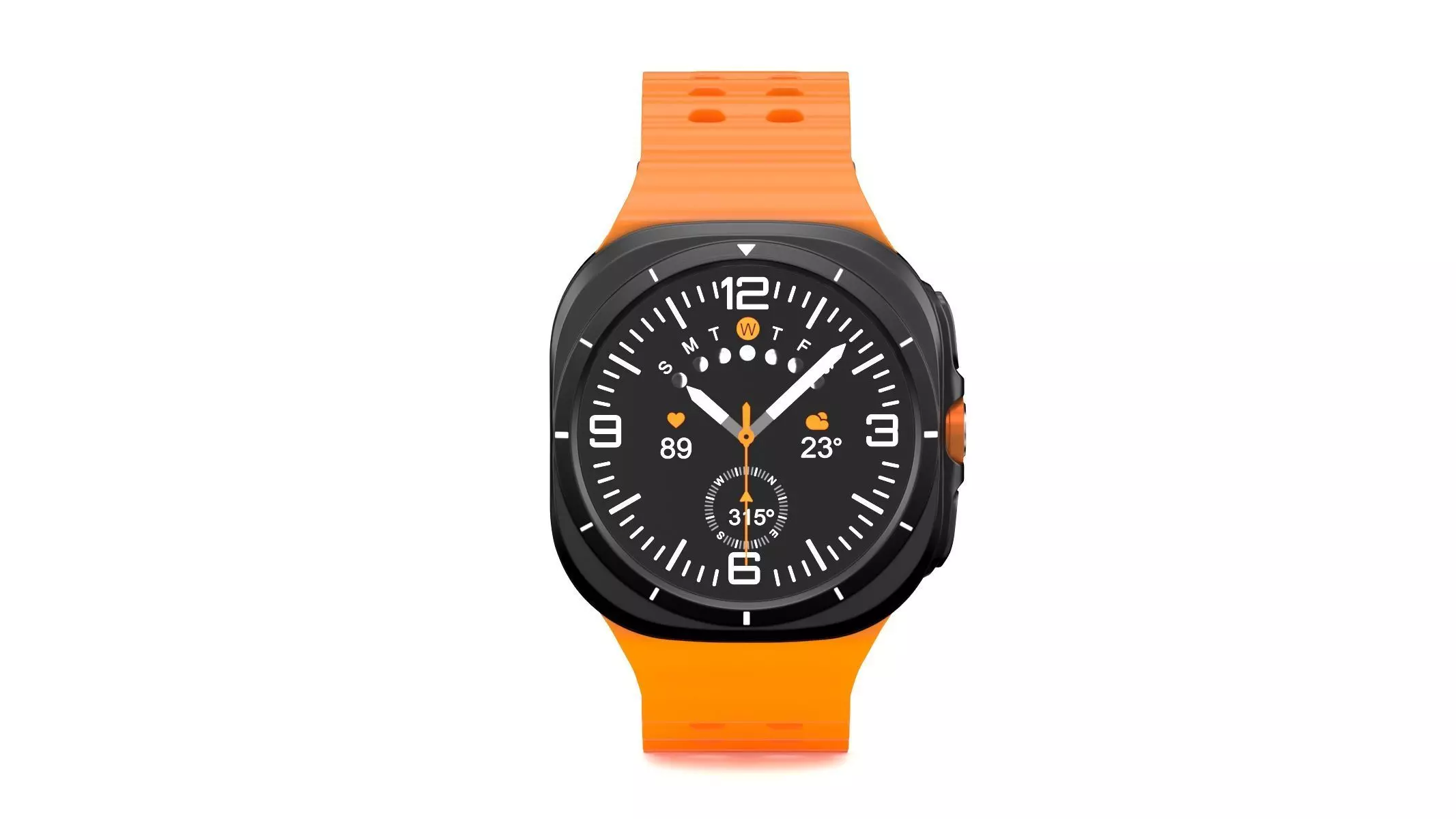 Samsung Galaxy Watch Ultra Titanium Gray 3D model_0