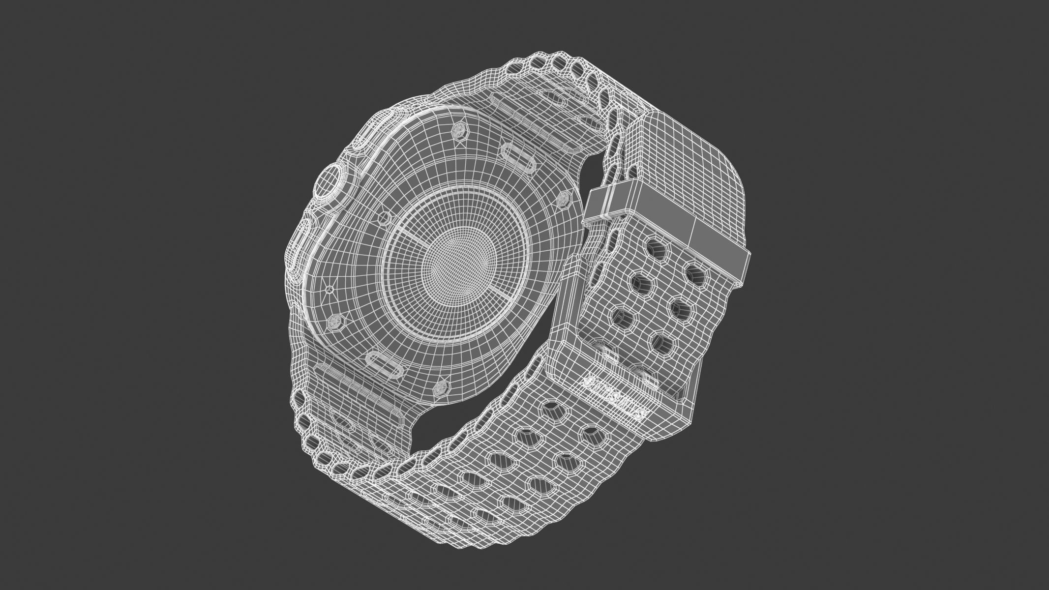 Samsung Galaxy Watch Ultra Titanium Gray 3D model_14