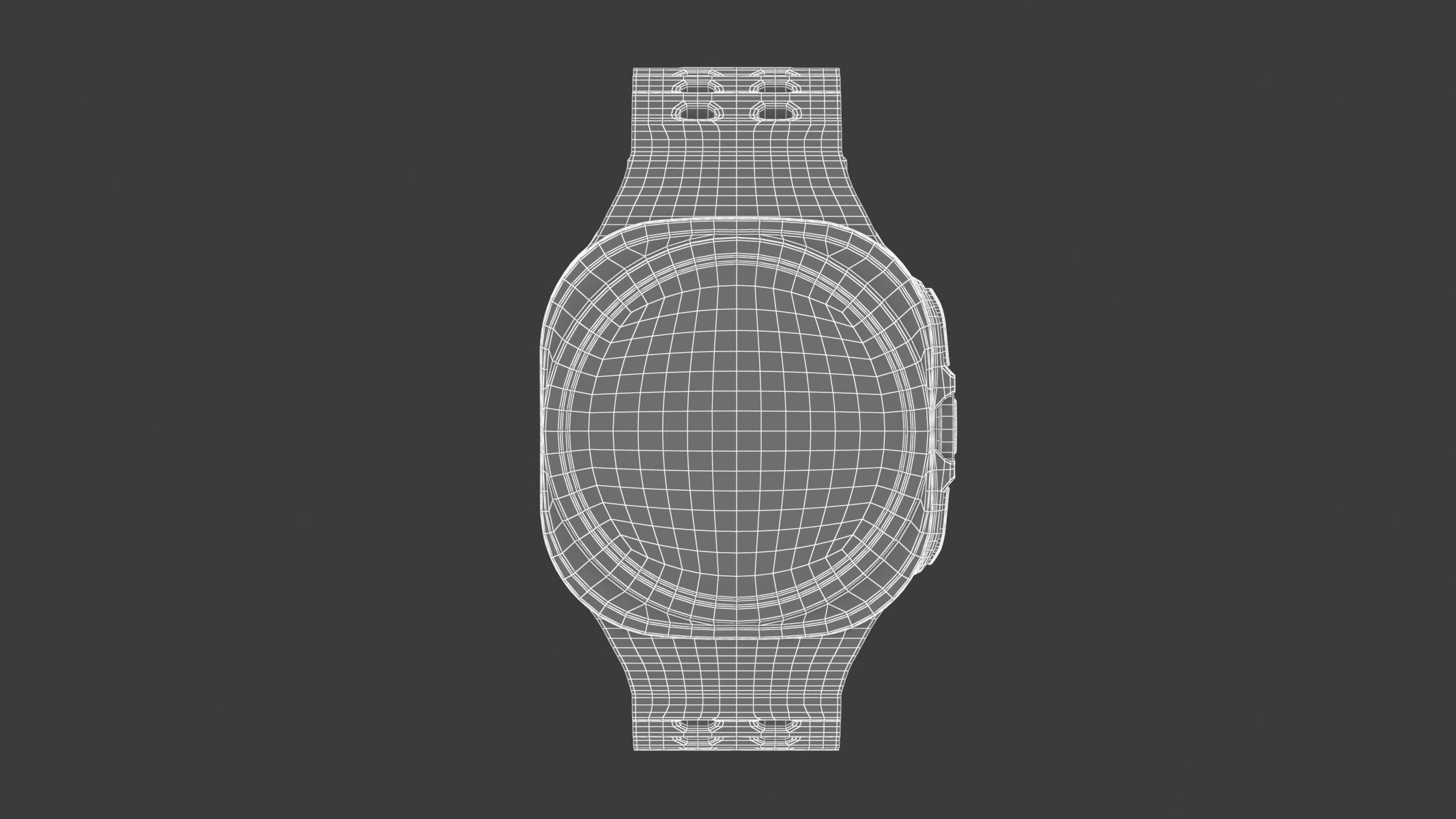 Samsung Galaxy Watch Ultra Titanium White 3D model_10