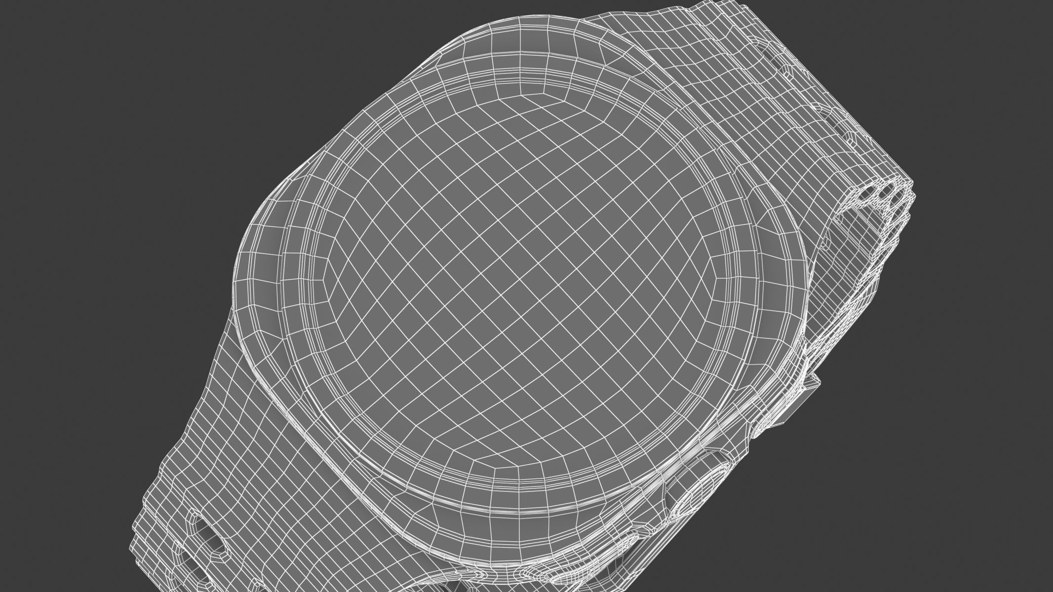 Samsung Galaxy Watch Ultra Titanium White 3D model_13