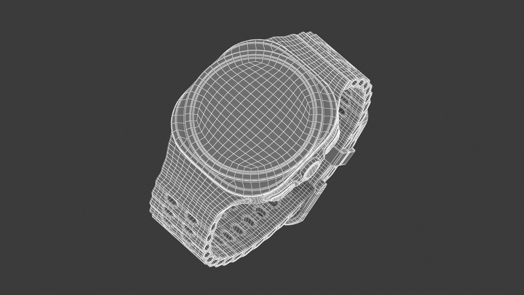 Samsung Galaxy Watch Ultra Titanium White 3D model_11