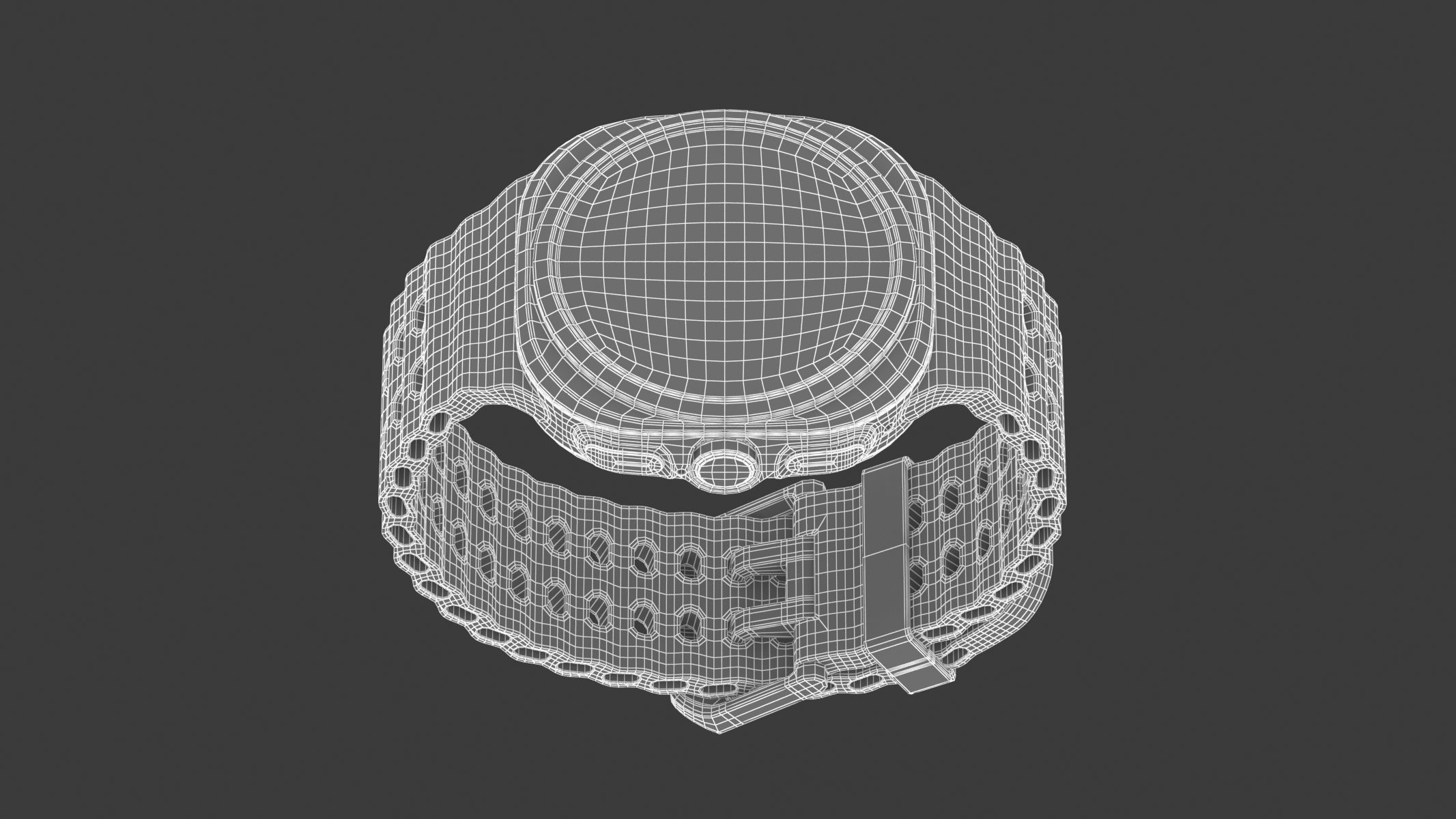 Samsung Galaxy Watch Ultra Titanium White 3D model_17