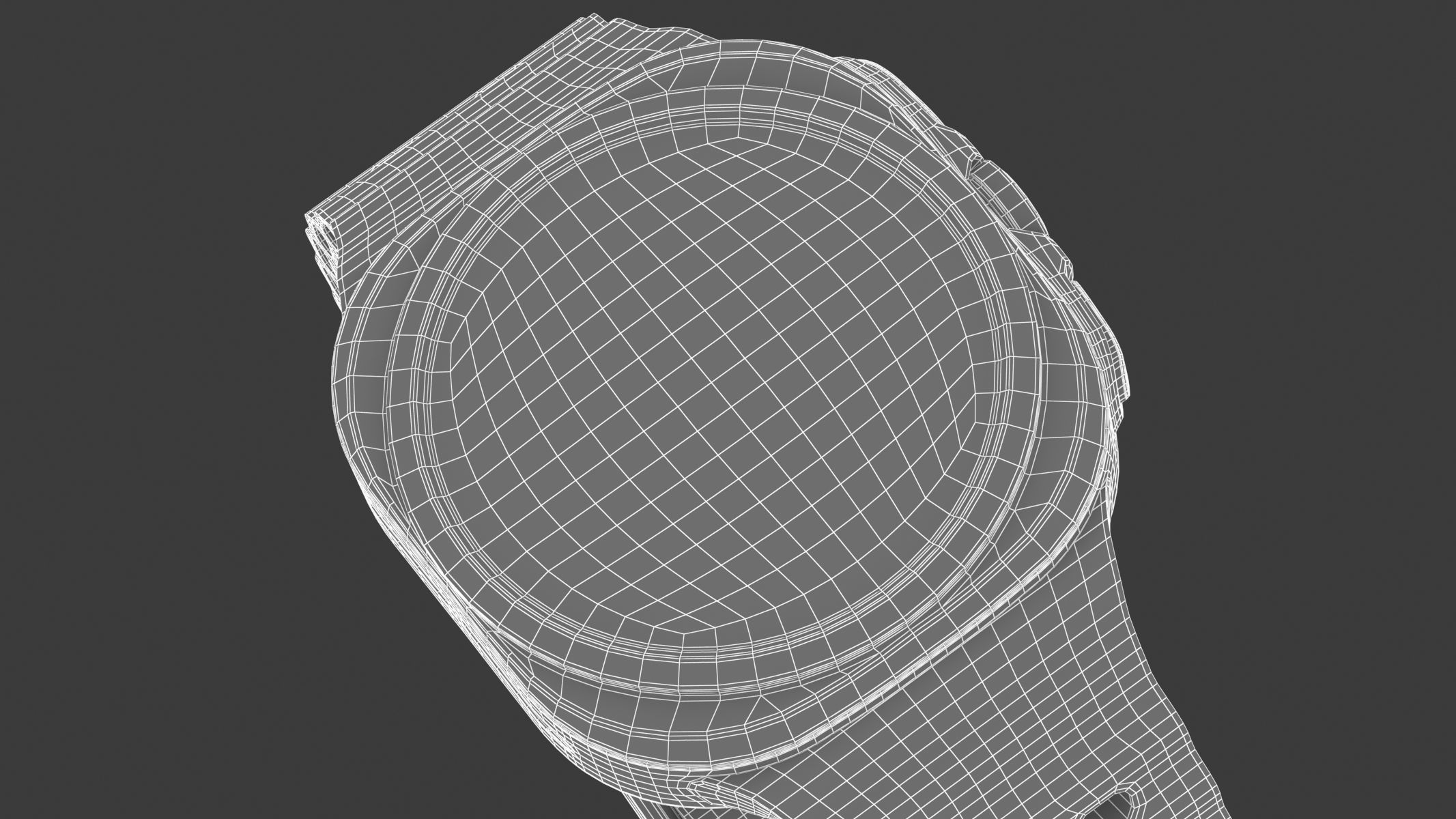 Samsung Galaxy Watch Ultra Titanium White 3D model_12