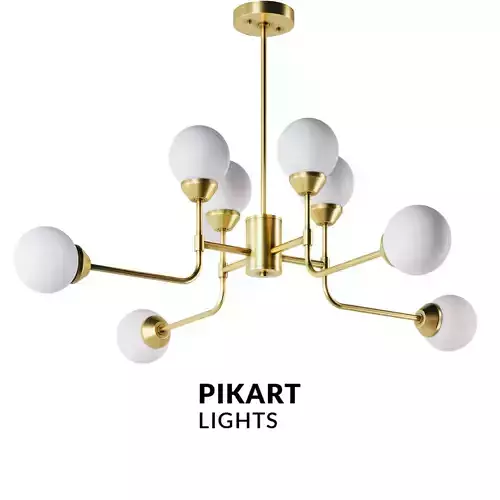 Chandeiler White berries SKU 6272