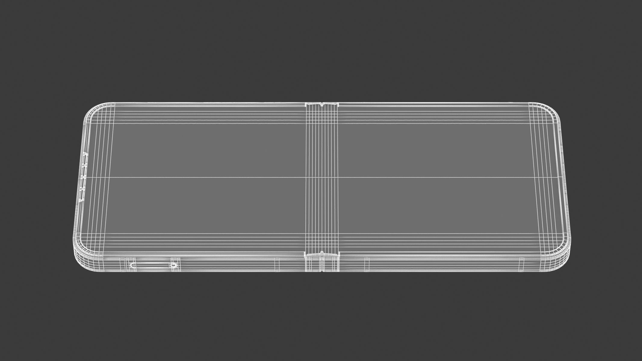 Samsung Galaxy Z Flip6 Silver Shadow 3D model_13