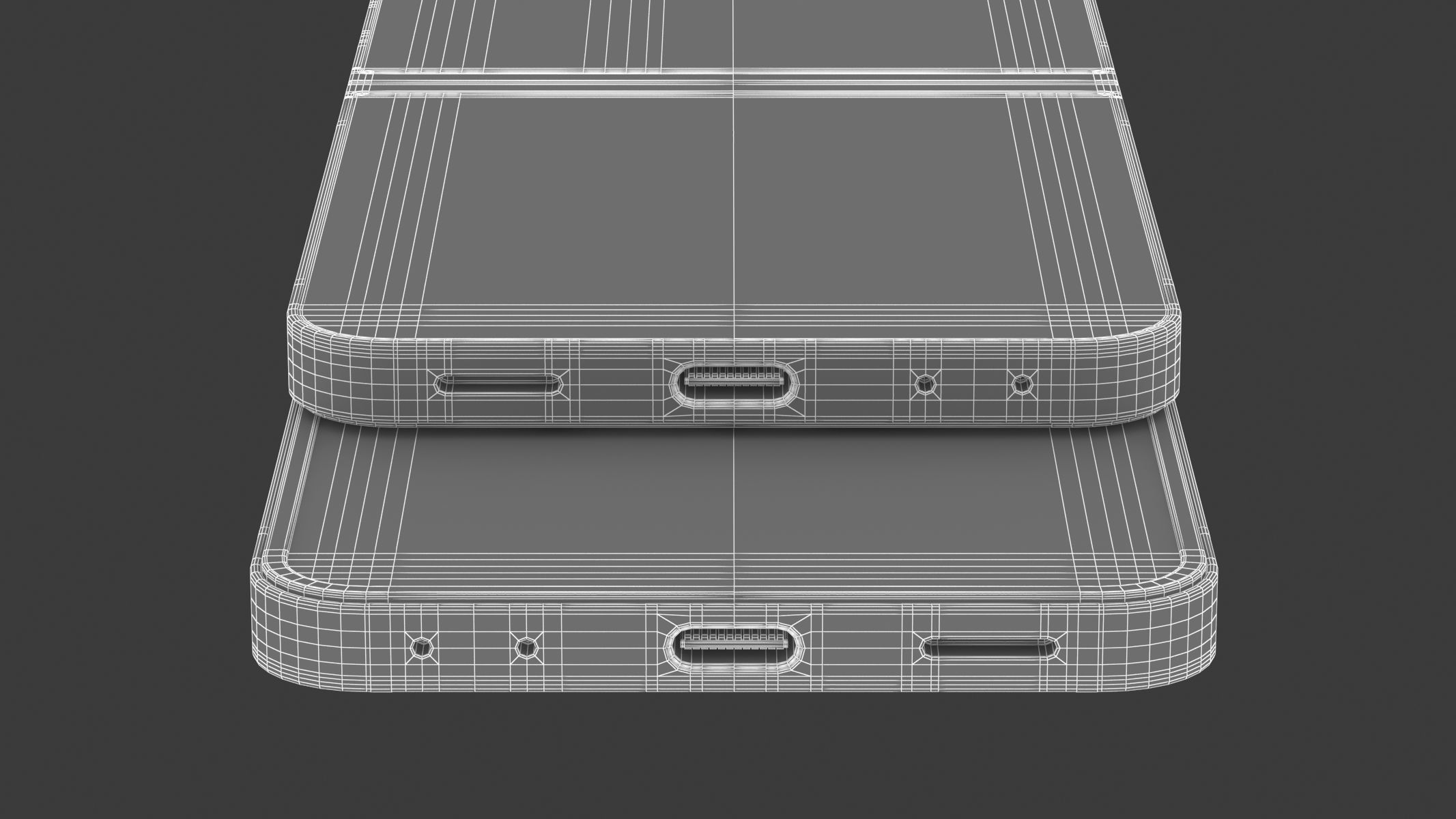 Samsung Galaxy Z Flip6 Silver Shadow 3D model_19