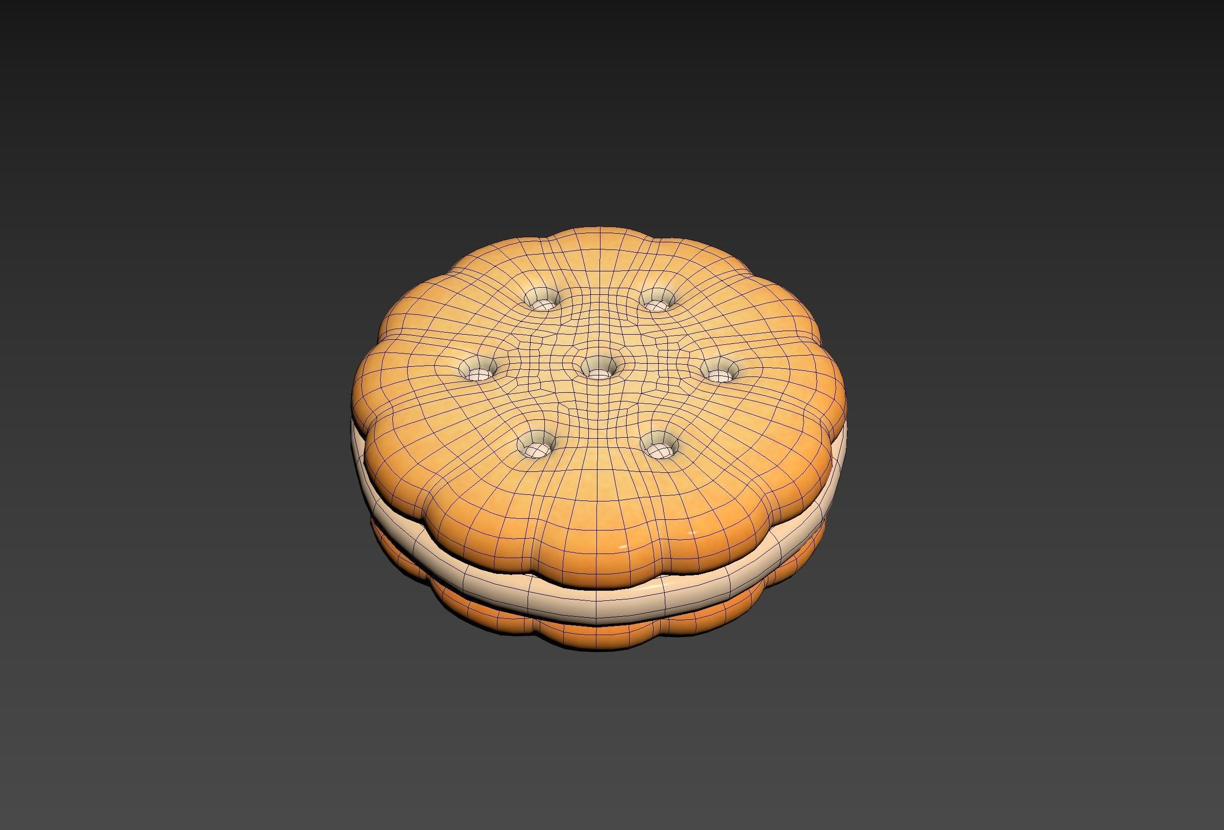 Sandwich Cracker 3D model_22