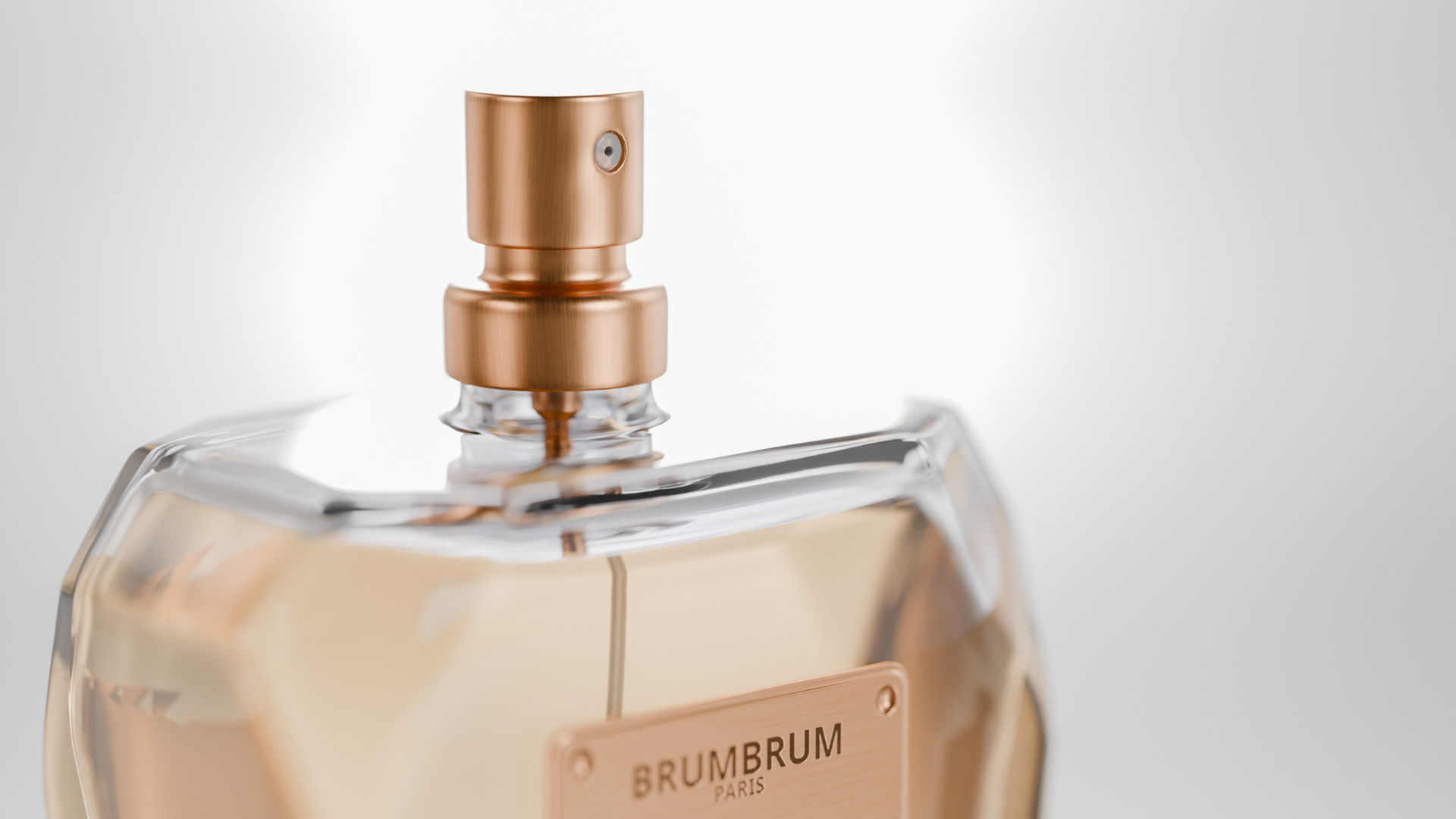 Elegant bottle perfume design Low-poly 3D model_15