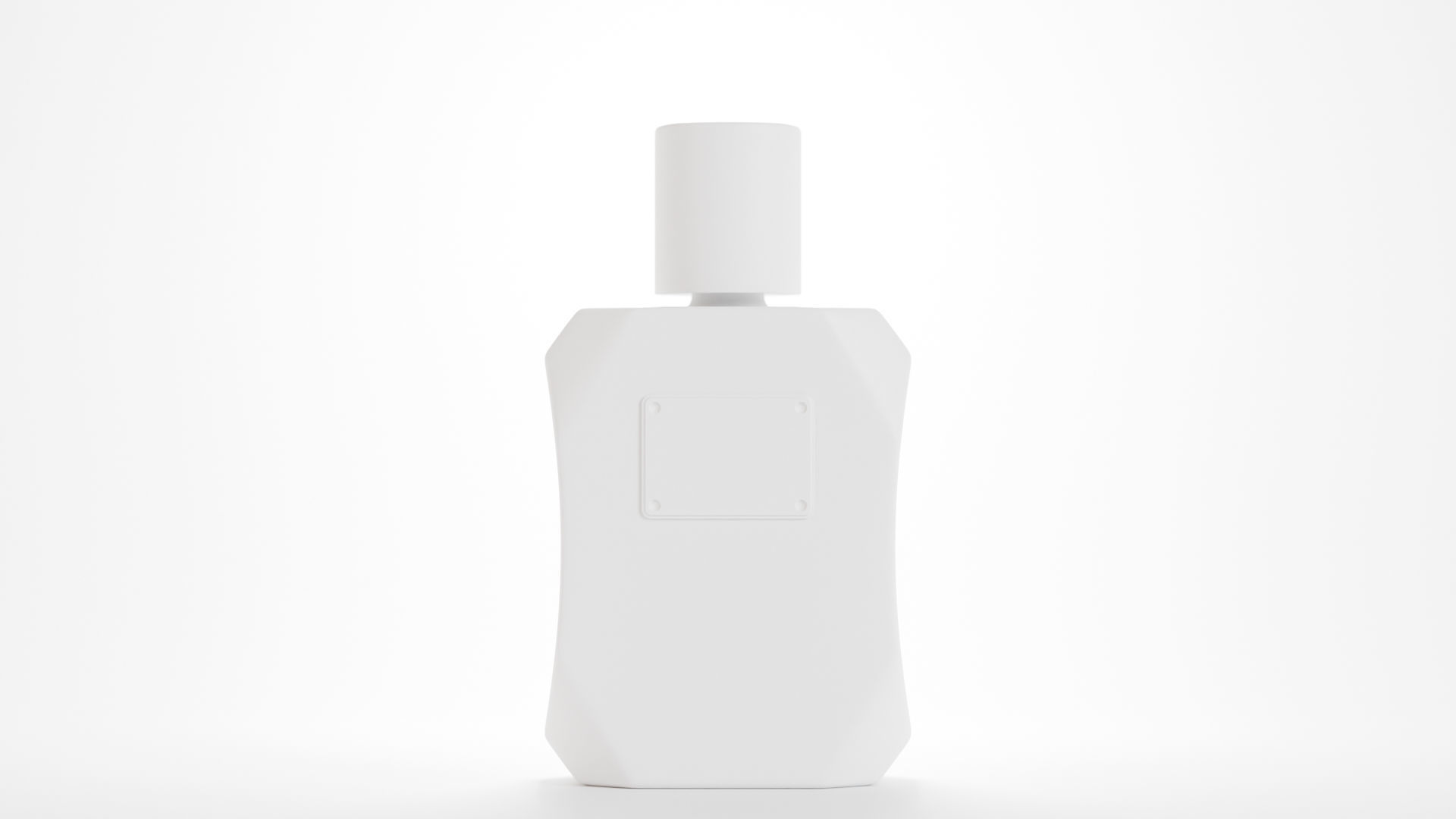 Elegant bottle perfume design Low-poly 3D model_2