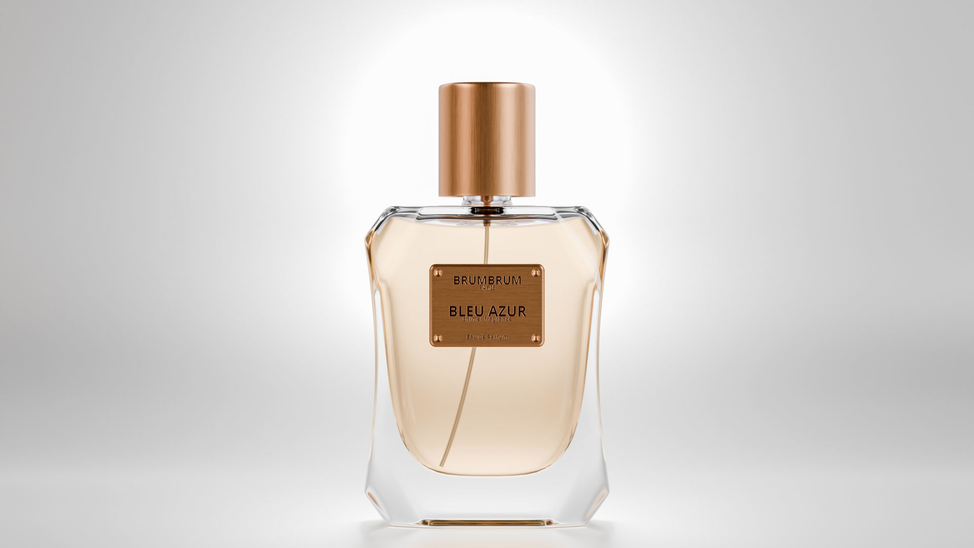 Elegant bottle perfume design Low-poly 3D model_1