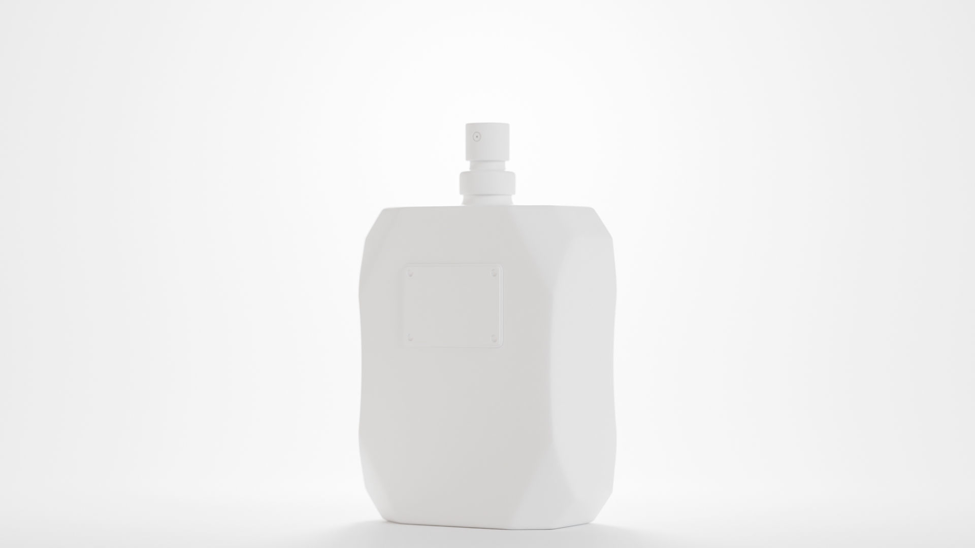Elegant bottle perfume design Low-poly 3D model_13
