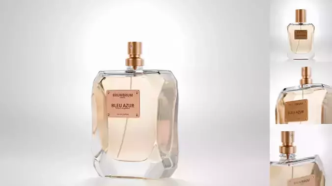 Elegant bottle perfume design