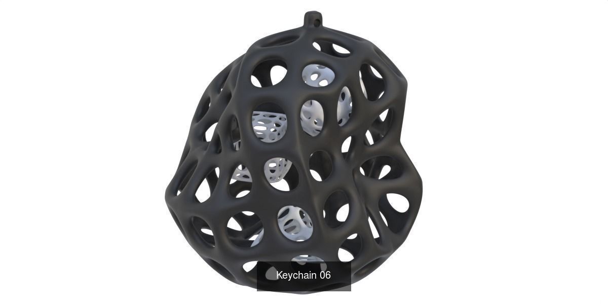 Keychain 3D Model Collection_6