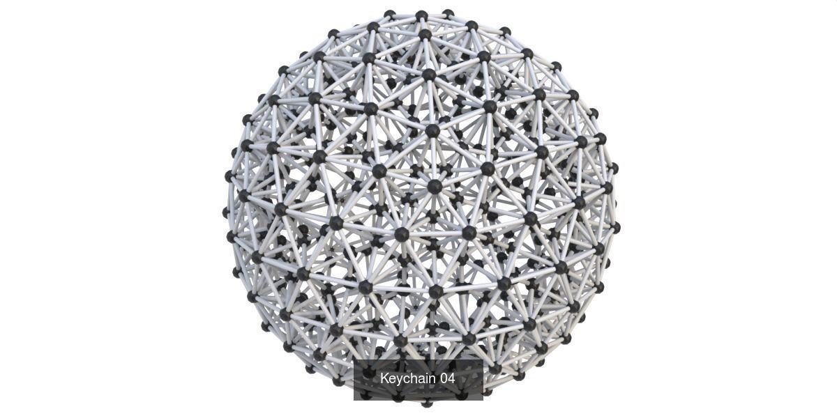 Keychain 3D Model Collection_4