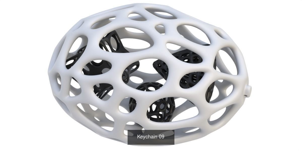 Keychain 3D Model Collection_9