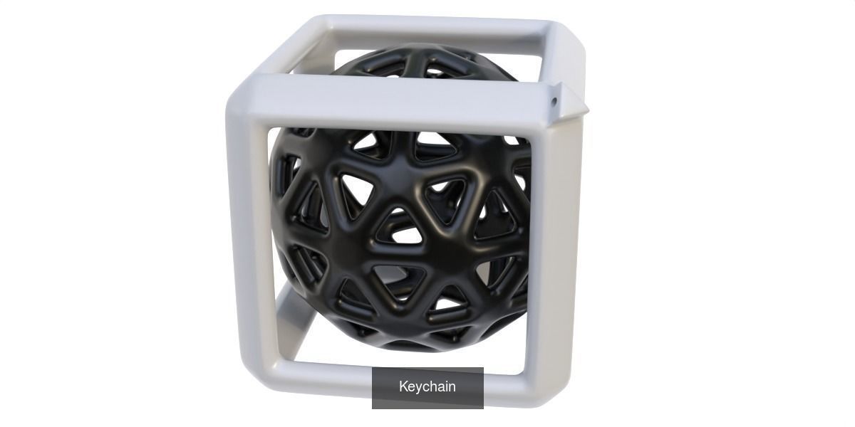 Keychain 3D Model Collection_1