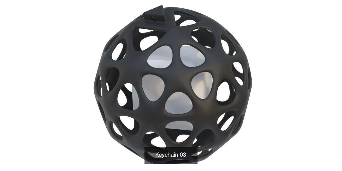 Keychain 3D Model Collection_3