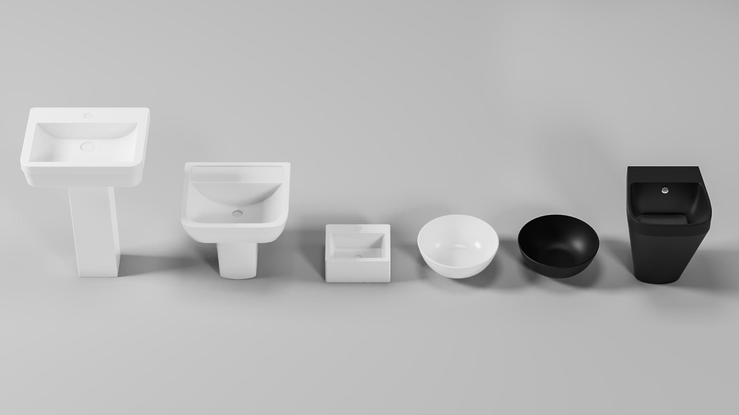 Basin Sink Collection 3D model_2