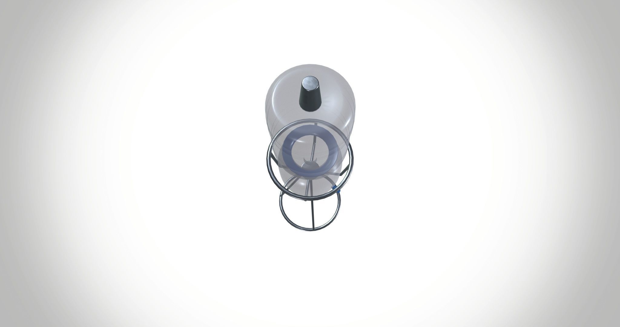 Water can and Stand 3D model_3