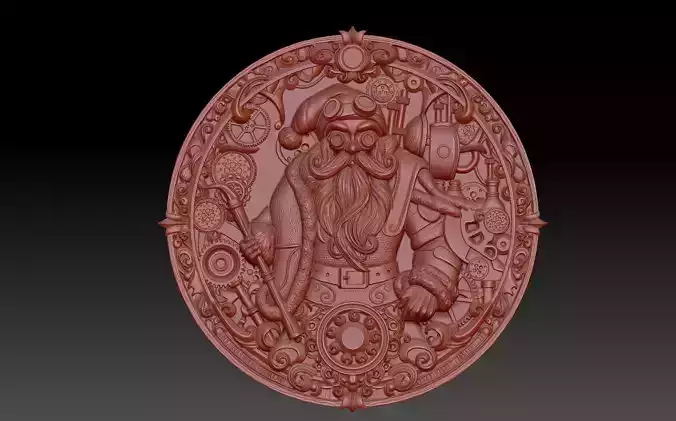 Santa Claus 3D print model