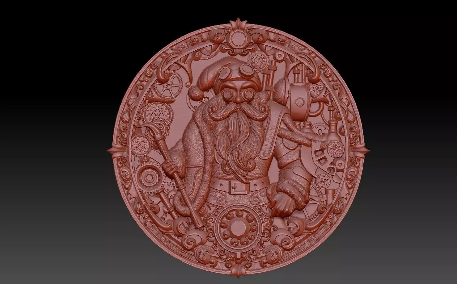 Santa Claus 3D print model_0