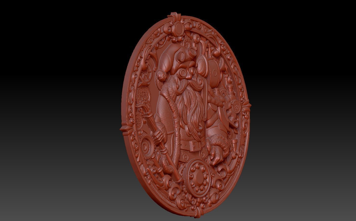 Santa Claus 3D print model_4