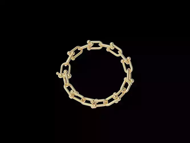 Chain  Bracelet 3D print model