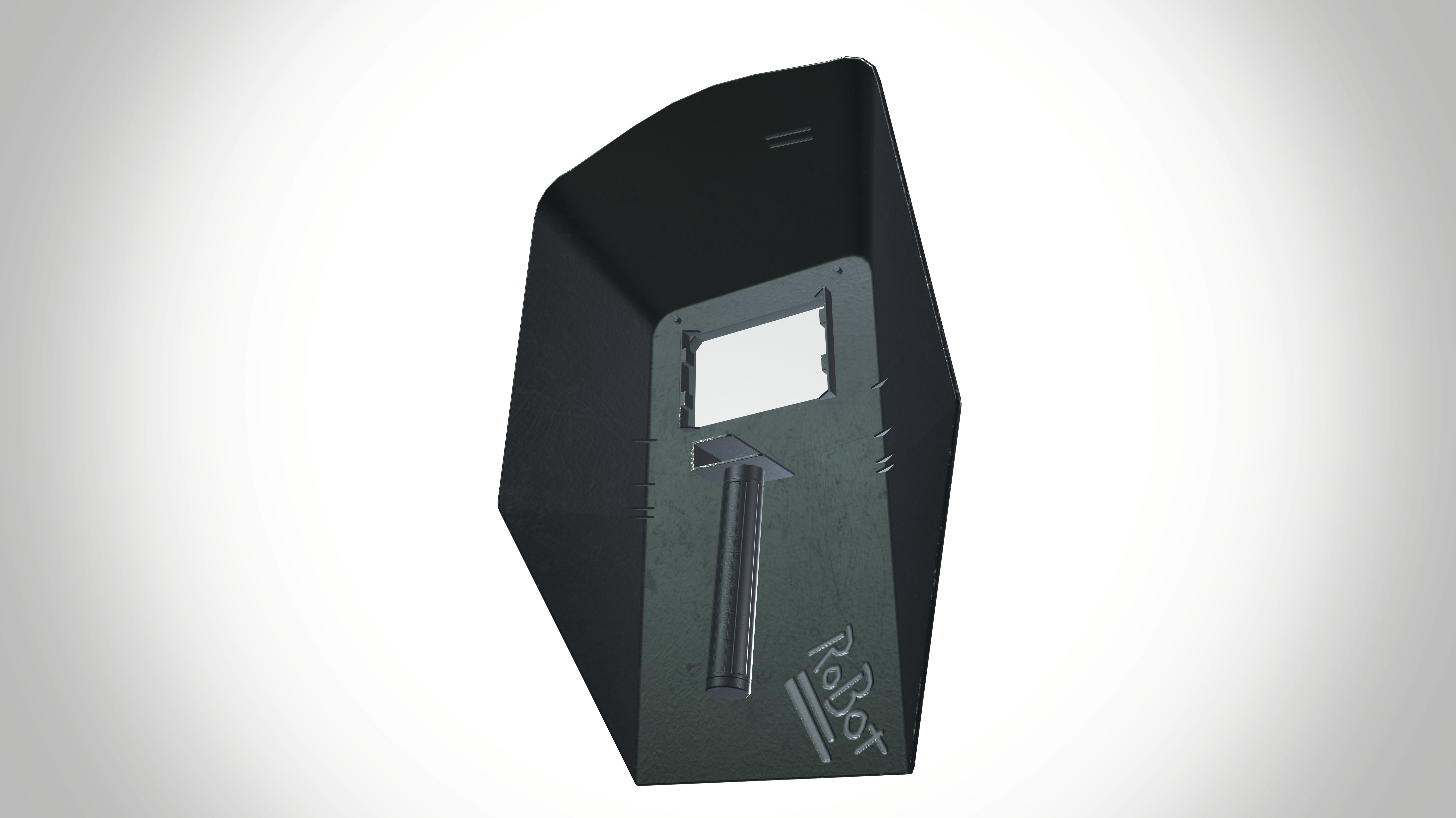 Welding Face Shield Low-poly 3D model_4