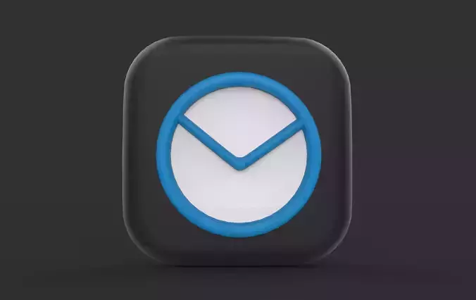  AirMail icon 3D model