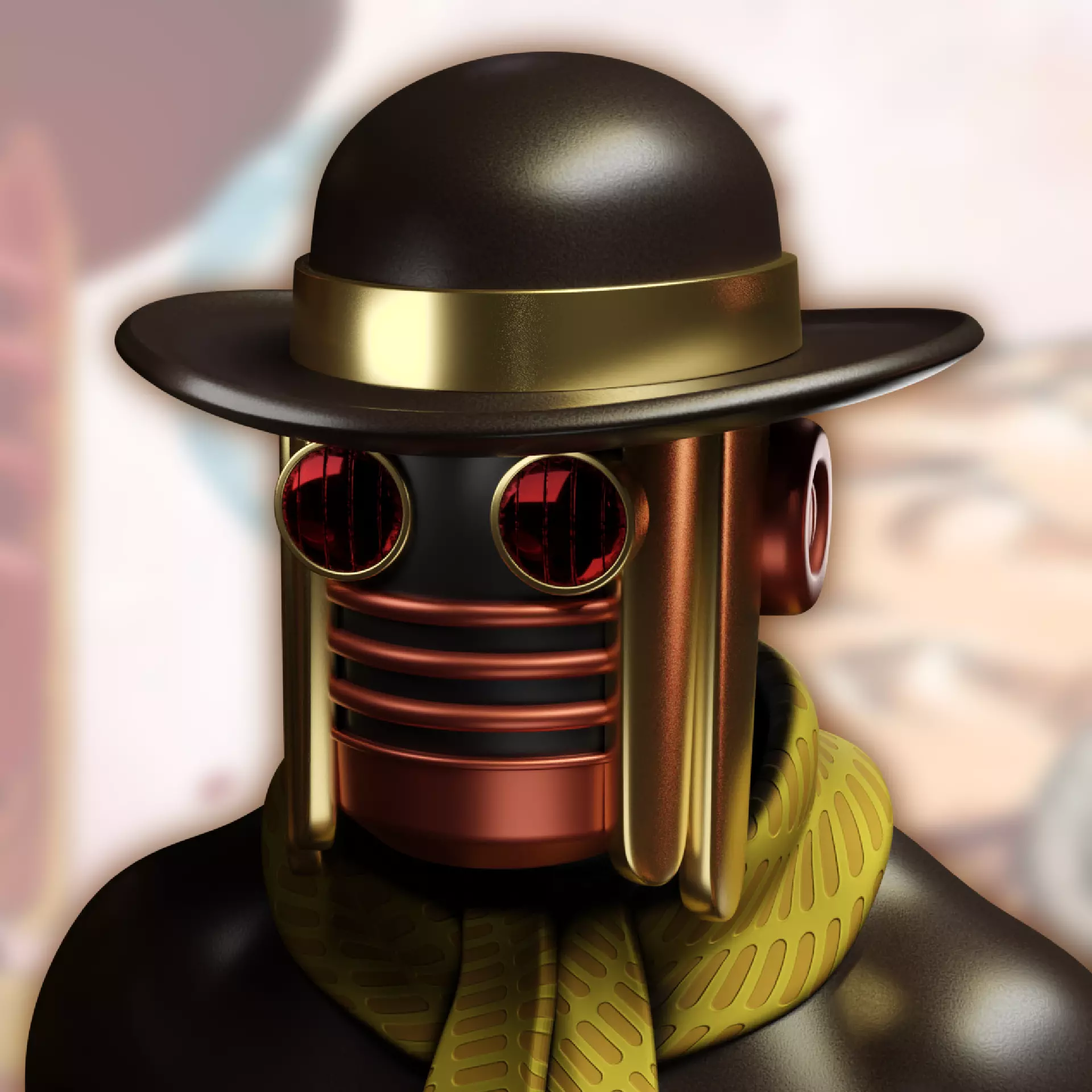 jojo wonder of u cosplay mask 3D print model