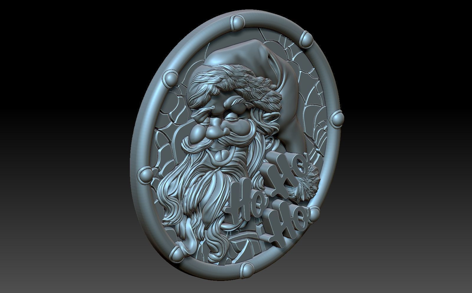 Santa Claus 3D print model_4
